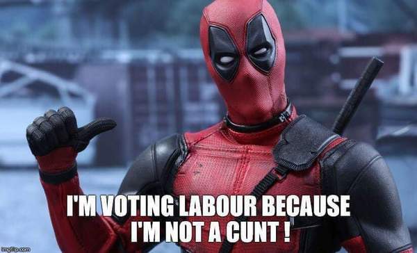 To think bloody vote for who you want?!