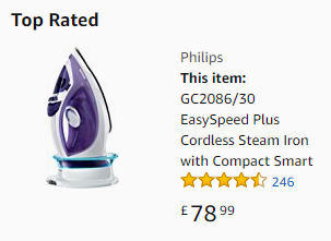 Is 2 metre for an iron cord too short? Can you recommend me a good iron?
