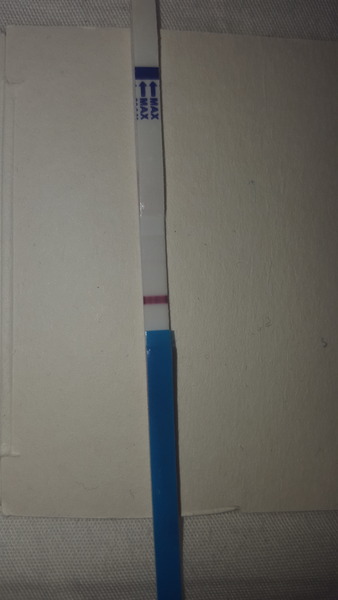 Light bleeding for 4 days faint positive hprice.