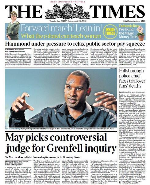 Westminstenders: The 3 Million get their first offer.