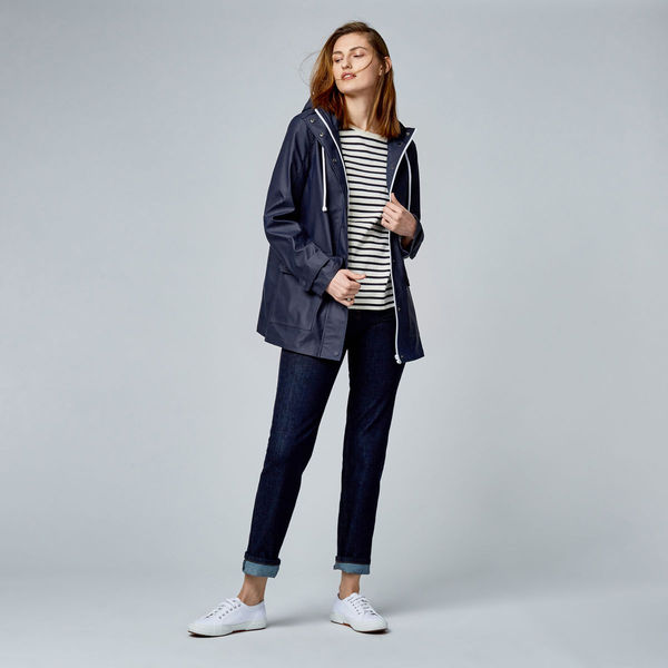 Help me find a stylish waterproof jacket?