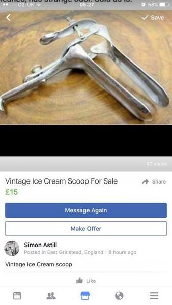 Embarrassed myself during cervical smear