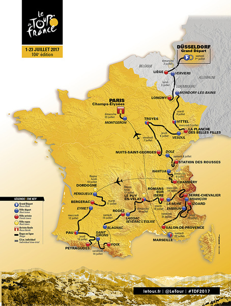 Le  Tour de France 2017
