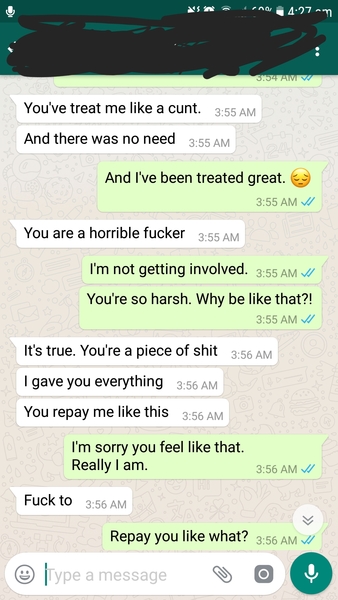 'D'P is a wanker? Yes?