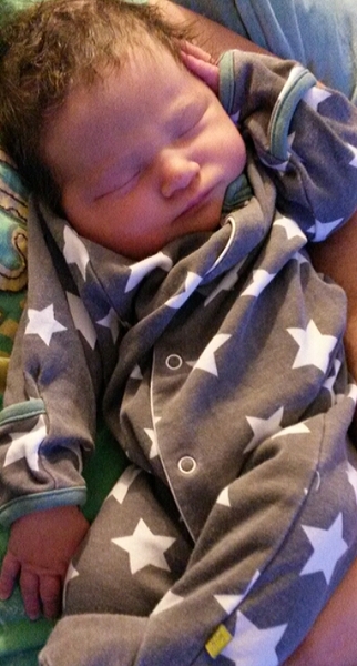 Baby is here, still stuck between two names!