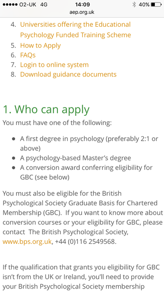 Path to be Educational psychologist