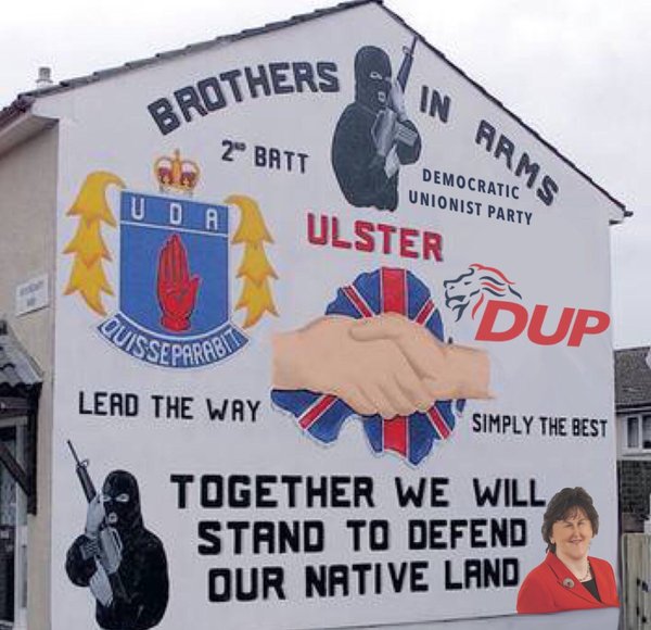 to think you can't smear corbyn for supposed sympathy to the IRA and supposed willingness to do deals with the SNP and THEN do a deal yourself with the DUP?