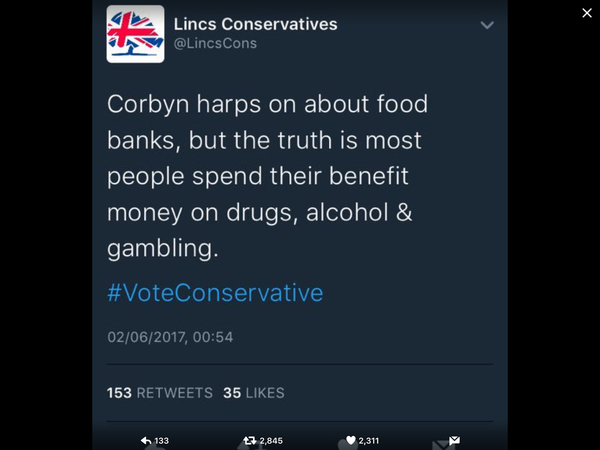 ...to thank everyone who donates to Food Banks?