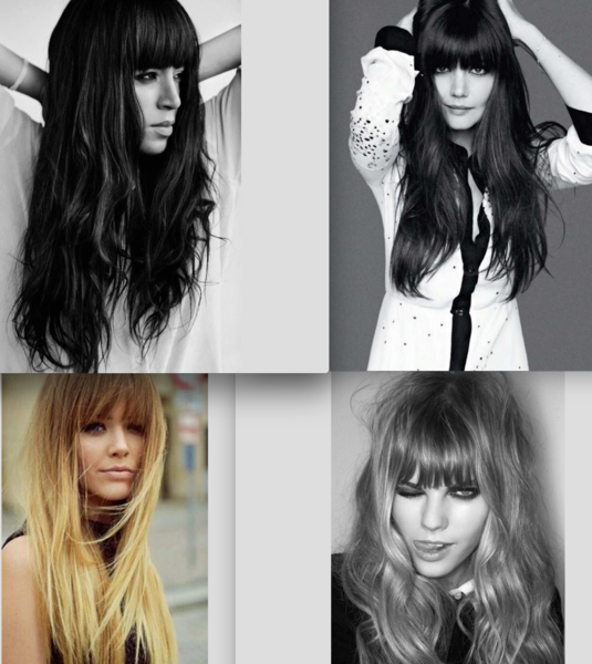 Any hairstyle/cut ideas for long thick hair on teenage girl?