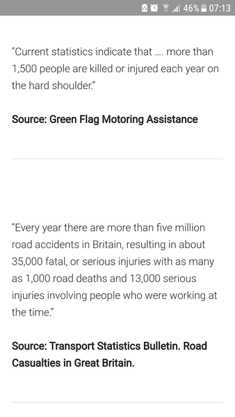 would you stop on a hard shoulder for this?