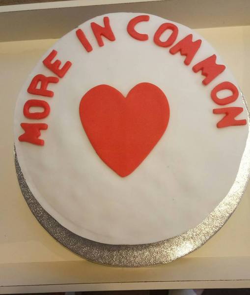To bake a cake with DD and take it to the mosque?