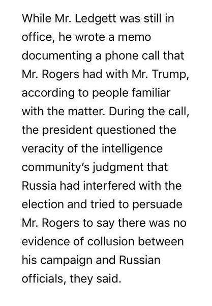 Trump leaks are better than Comey leaks: winning!