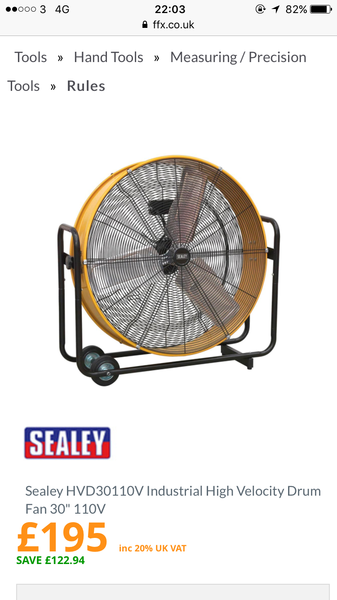 Colleague bringing in own industrial fan and me freezing