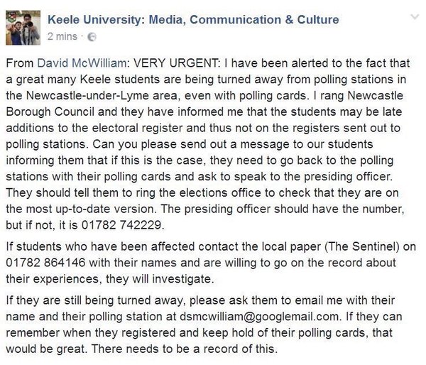 Westministenders: The Election Car Crash