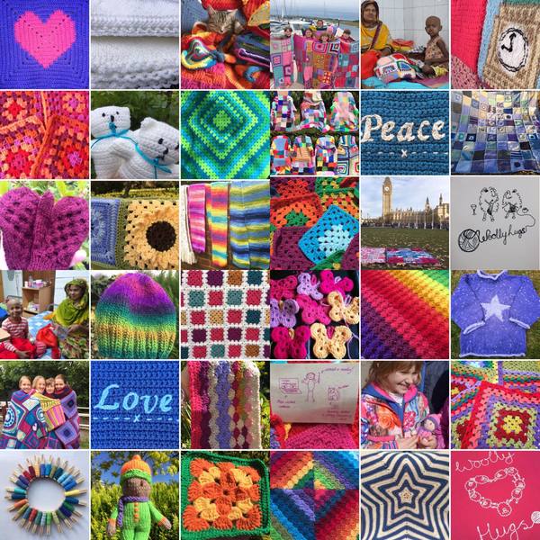 Zombie and Woolly Hugs. OVER HERE!! Come and find out about her legacy of Candy’s Hugs, newcomers and old hands, all very welcome