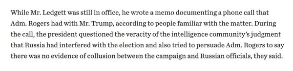 Trump leaks are better than Comey leaks: winning!