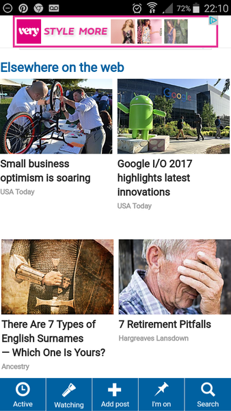 Awful clickbait adverts