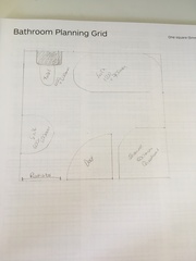 How would you layout this bathroom? (Rough floor plan attached)