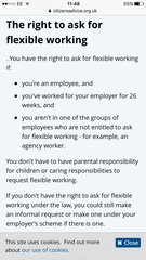 Return to work - rights