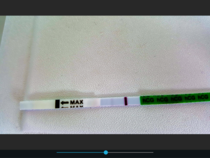 Early positive or a evapo line?