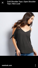 Classy cold shoulder tops