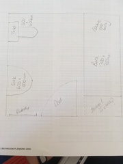 How would you layout this bathroom? (Rough floor plan attached)