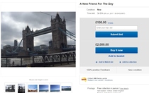 Most bizarre thing you've seen for sale on eBay?