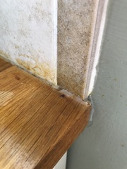 Restoring wooden kitchen worktop