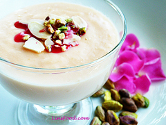 Easy mahalabia recipe for a crowd.