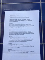 Grenfell Tower fire- thread three