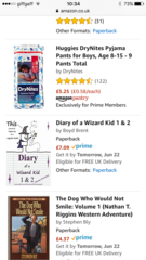 Very inappropriate Amazon sponsored link on search for children's books