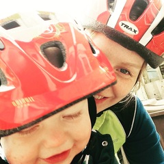 Cycling with toddler