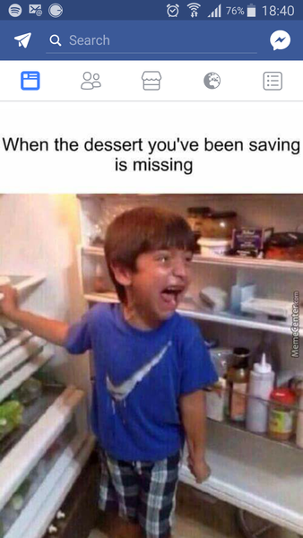 He ate my left overs! I thought I knew him well...