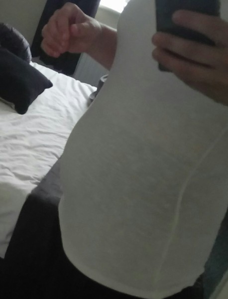 7 weeks today! Huge bump!