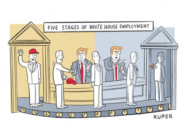 Sean's gone. It's sad. Great guy. Going to miss him.Trump continued