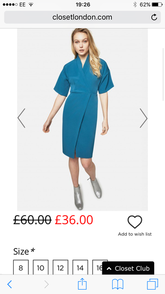 Closet dresses sizing please?