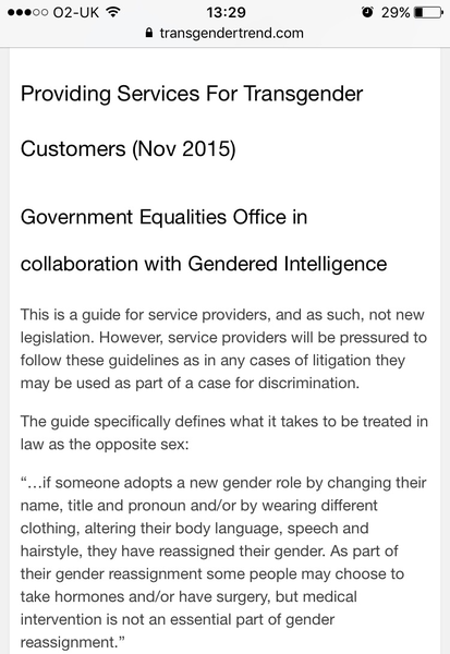 Is this true? Paris Lees again