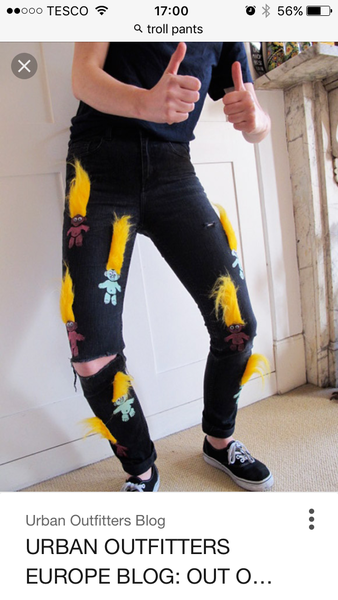 Comfy-ish troll pants