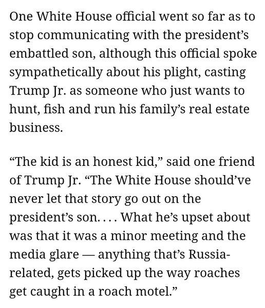 The one where Trump just can't stop being Trump