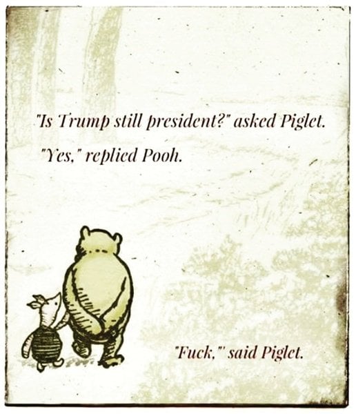 The one where Trump just can't stop being Trump