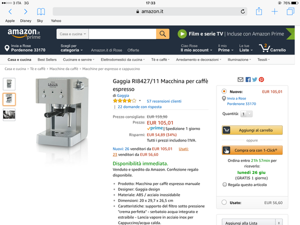 Coffee machine