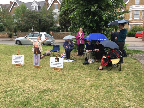 Harassment of women using the Marie Stopes abortion clinic in Mattock Lane, Ealing, London, W5