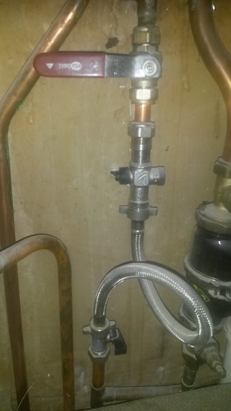 Trying to repressurise my boiler.  is this a filling loop?