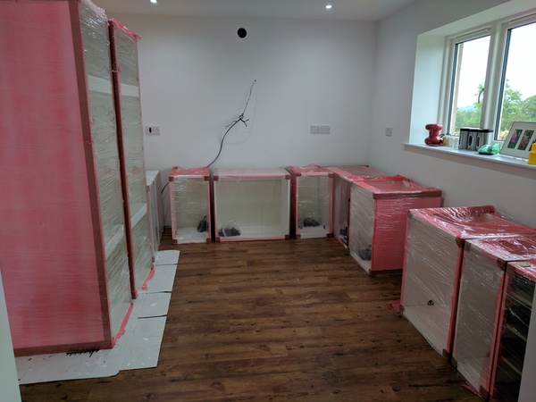 Fitting kitchen. What order tradespeople?