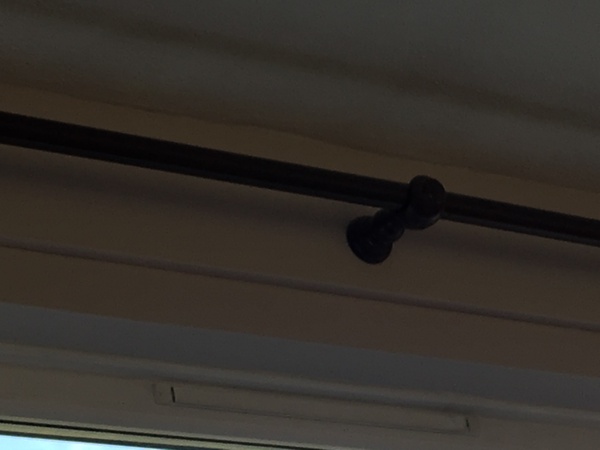 Help! Wall not supporting curtain rail