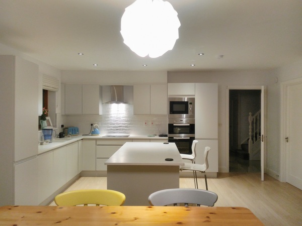 How does a grey kitchen look in the winter? Too grey?