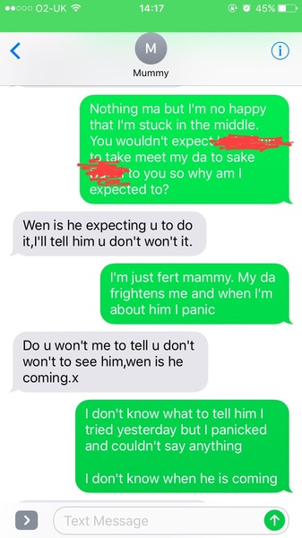 My father who supports my rapists wants to see my baby