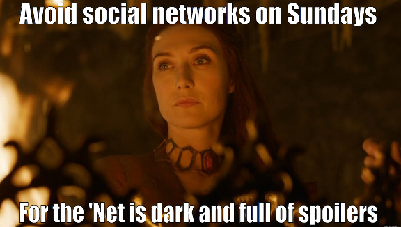 Game of Thrones betral. AIBU?