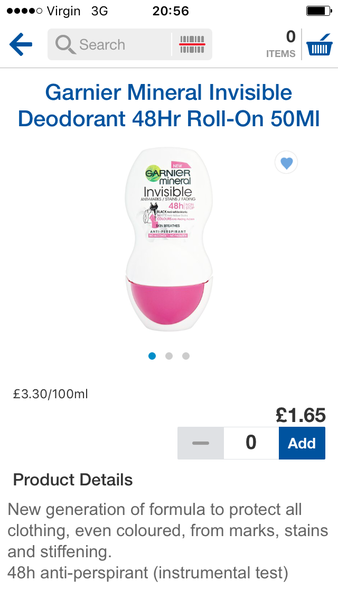 Deodorant that doesn't leave marks?
