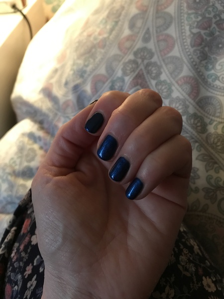 What colour Shellac in 30 minutes? Go!